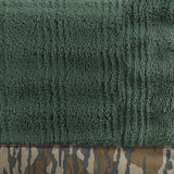 Mossy Oak Green Jacquard Throw Blanket