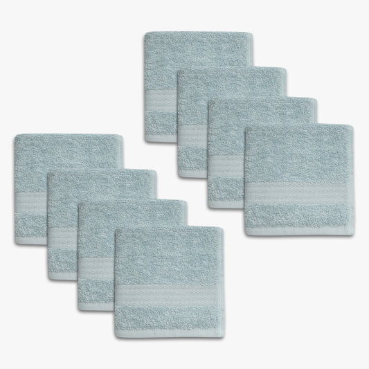 True Classics 8pk Washcloth Set