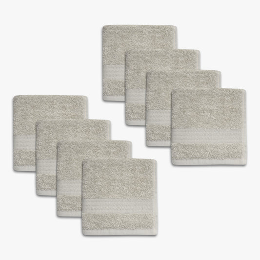 True Classics 8pk Washcloth Set