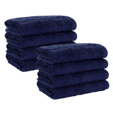 American Heritage by 1888 Mills Luxury 8-pc Washcloth Set, Blue