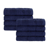 American Heritage by 1888 Mills Luxury 8-pc Washcloth Set, Blue