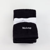 Mill & Thread Black Makeup Washcloth