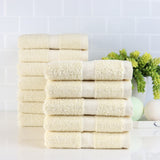 Fibertone 12pc Hand Towel Set