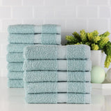 Fibertone 12pc Hand Towel Set