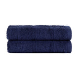 American Heritage by 1888 Mills Luxury 2-pc Washcloth Set, Blue